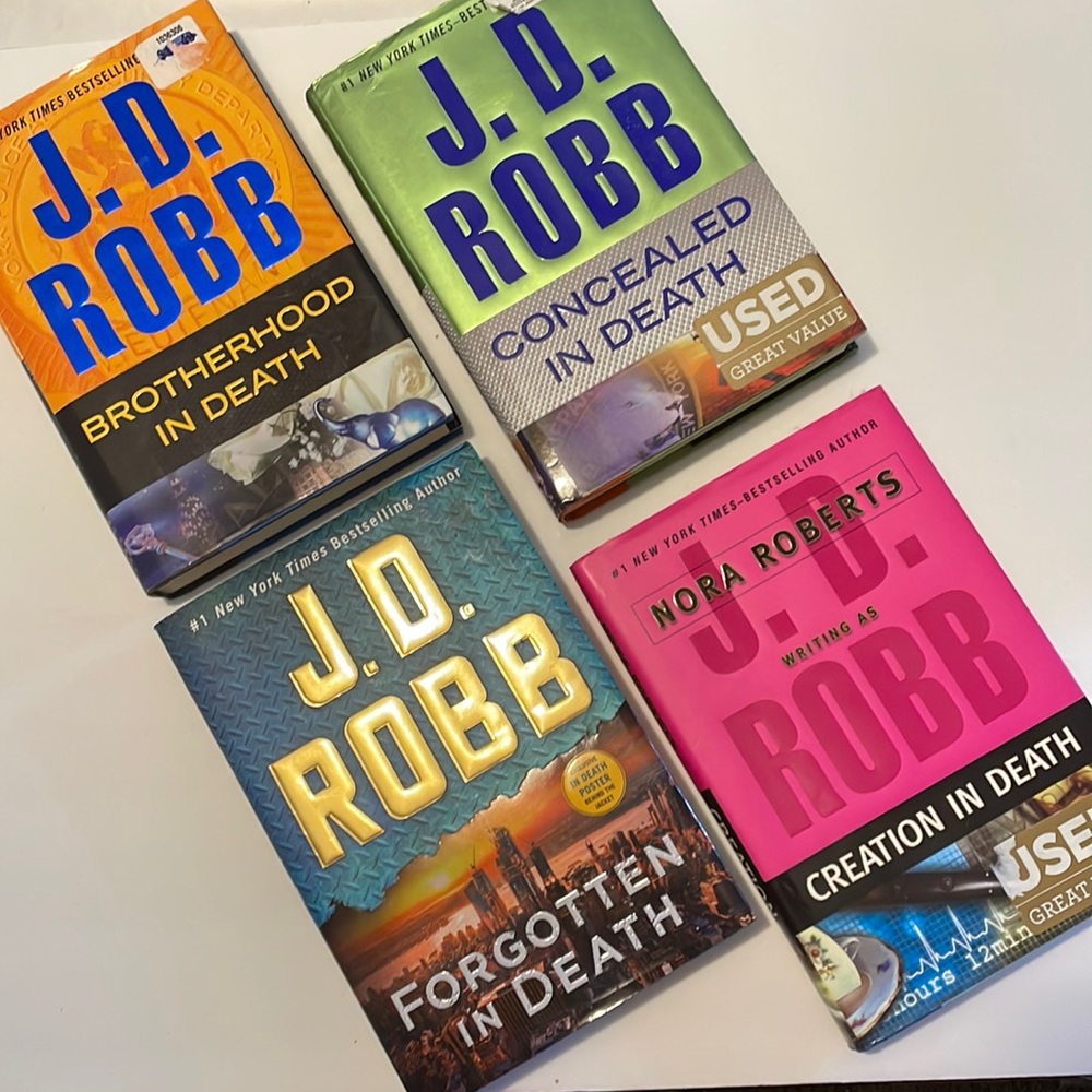 J.d.Robb series “in death” 4 books